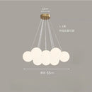 Axyaa Glass Ball LED Pendant Chandelier for Home and Hotel Décor