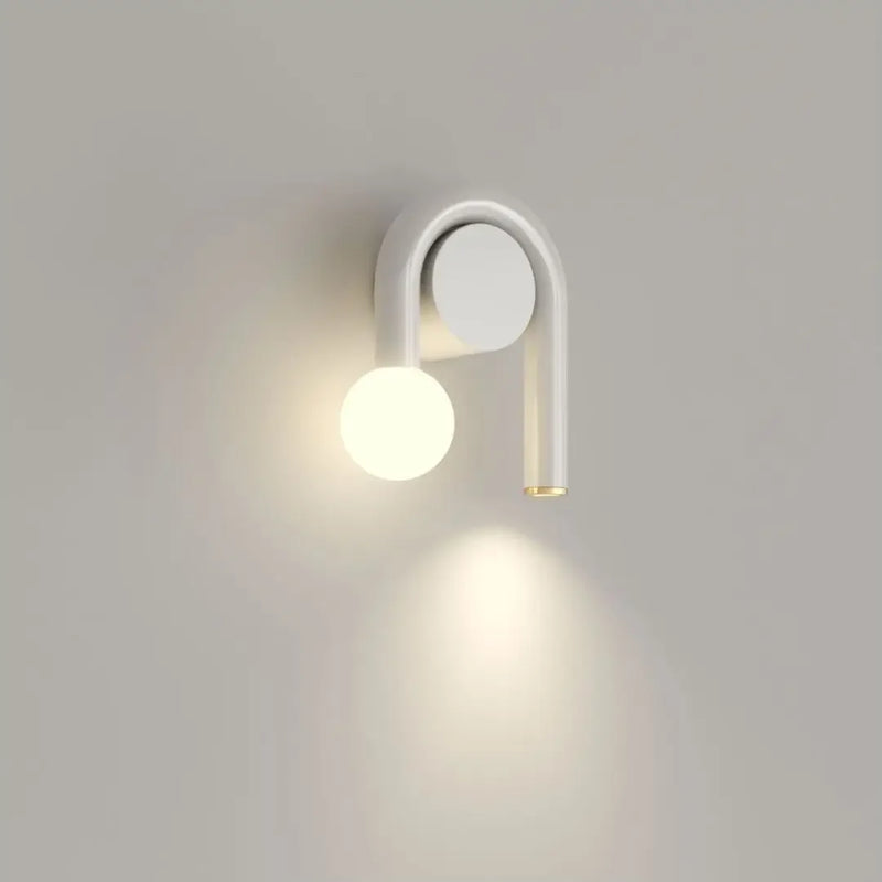 Axyaa LED Wall Lamp Nordic Night Light for Bedroom Living Room Dining Room