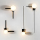 Axyaa Glass Ball Wall Lights for Home Bedroom Decoration