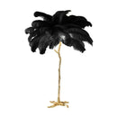Axyaa Nordic Feather Floor Lights: Modern Luxury Table Lamps for Live Broadcast Atmosphere