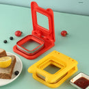 Axyaa Stainless Steel Sandwich Cutter Baking Tool for Cake Biscuit Toast Bread Mold