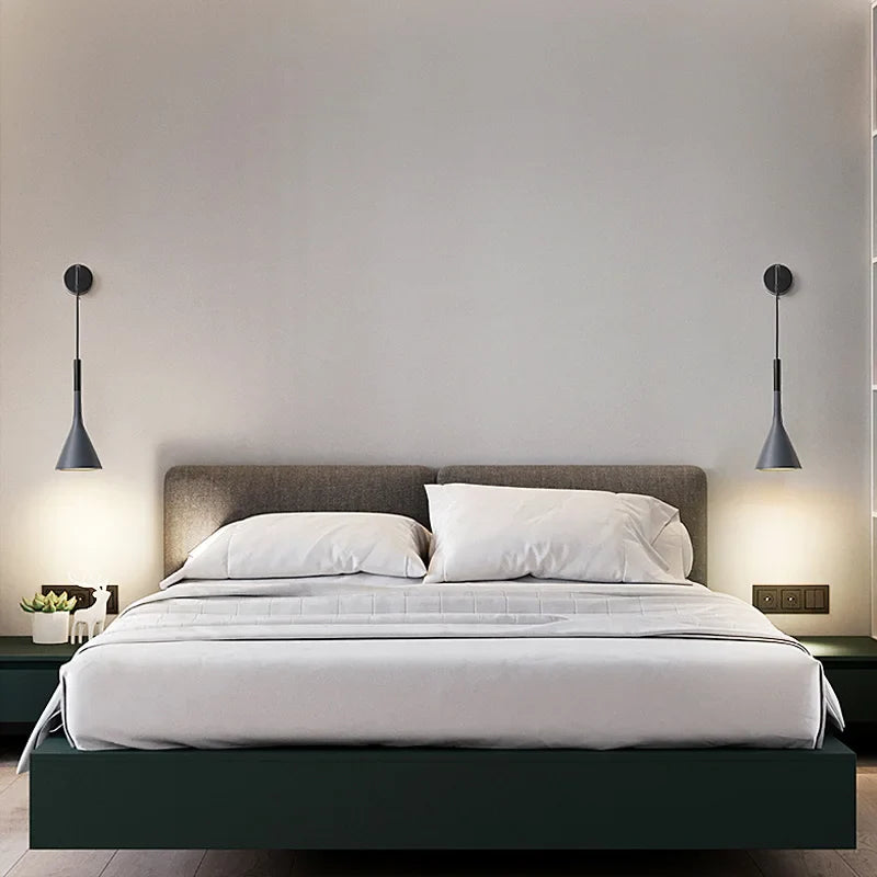 Axyaa Nordic LED Wall Lamp for Home Decor and Bedside Lighting
