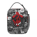 Axyaa Spider Man Lunch Bag: Insulated Portable Cooler for Travel