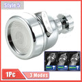 Axyaa Faucet Extender Bubbler 360° Rotatable Nozzle Adapter for Kitchen Bathroom