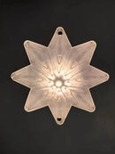 Axyaa Star Glass Chandelier - Nordic Modern Ceiling Light for Hallway, Bedroom, Dining Room