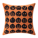 Axyaa Halloween Embroidery Pillowcase Set