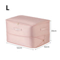 Axyaa Self Compression Duvet Storage Bag: Large Capacity Heavy Duty Moving Organizer