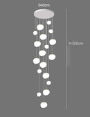 Axyaa Modern LED Pendant Light Chandeliers for Home Decor