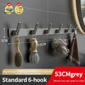 Axyaa Over-the-Door Hooks Storage Shelf - Bathroom Kitchen Wall Hanger Organizer