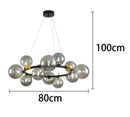 Axyaa LED Chandeliers for Modern Living Room Indoor Lighting