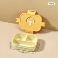 Axyaa Divided Lunch Box: Portable, Leak-proof, Microwave Safe Food Container