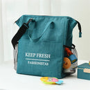 Axyaa Large Thermal Lunch Bag for Mommy, Portable Cooler with High Capacity
