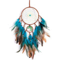 Axyaa Colorful Feather Pendant Dream Catcher Wall Hanging for Living Room