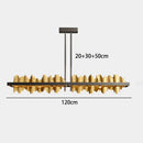 Axyaa Nordic Chandeliers Dining Room Pendant Lights Ceiling Hanging Lamps