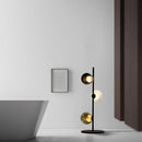 Axyaa Glass Ball Floor Lamp: Modern Mood Lighting for Home Decoration