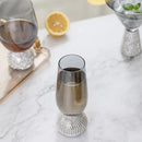 Axya Crystal Champagne Cup Set, Diamond High Foot Glass, Party Drink Supplies
