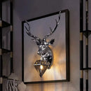 Axyaa Deer Antlers LED Wall Light: Modern Retro Bedroom Living Room Sconce