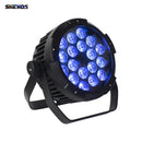 Axyaa Waterproof LED Par Light 18x18W 6in1 DMX512 for Dj Disco Strobe Concert