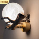 Axyaa Modern Marble LED Wall Lamp for Home Decor