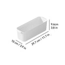 Axyaa Multi-functional Plastic Storage Box for Fridge Organization