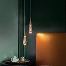 Axyaa Modern Crystal Chandelier Bubble LED Ceiling Light for Dining Living Kitchen Bedroom