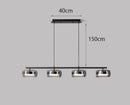 Axyaa Nordic Pendant Lamp for Dining Room, Indoor Living Room Lighting Chandelier