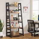 Axyaa Industrial 5-Tier Bookshelf: Modern Home Office Storage Organizer