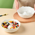 Axyaa Polar Bear Ceramic Salad & Noodle Bowl Set, Creative Iceberg Design, 20cm