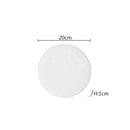 Axyaa Bead Edge Ceramic Steak Pasta Fruit Plate Set for Molecular Cuisine