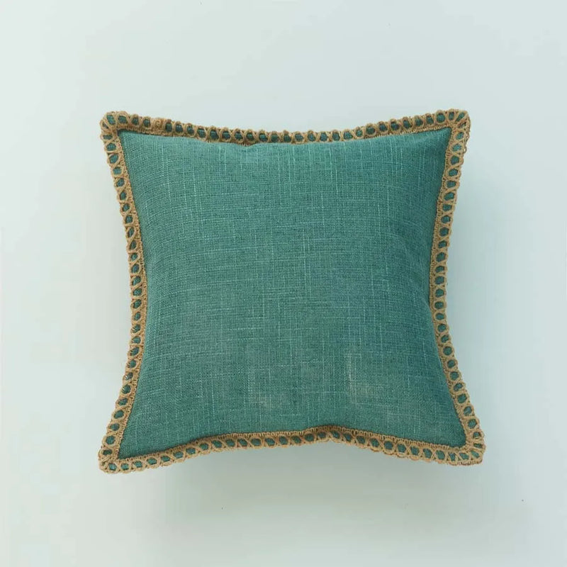 Nordic Linen Cushion Covers 45x45 for Sofa Living Room Bed - Axyaa