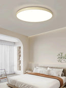 Axyaa Modern Minimalist Cream Ceiling Lights: Bedroom & Living Room Lighting