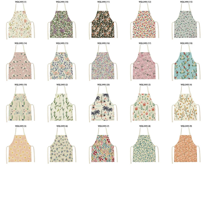 Axyaa Kids & Adult Custom Logo Apron Kitchen Pinafore 55-68cm