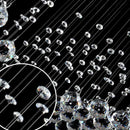 Axyaa Crystal Pendant Lights: Modern Luxury LED Hanging Lamps