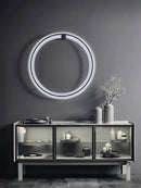 Axyaa LED Circular Wall Lamp - Modern Minimalist Bedroom Lighting Fixutre