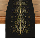 Golden Stars Table Runner - Rustic Wedding Party Decor by Axyaa
