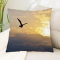 Axyaa Sea Waves Beach Pillowcase - Creative Office Car Home Lumbar Cushion Cover