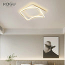 Axyaa Modern Golden Ceiling Chandelier with Creative LED Lights for Living, Dining, and Bedrooms