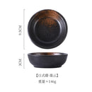 Axyaa Round Seasoning Dishes Set for Home & Restaurant, 2pcs