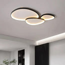 Axyaa LED Ceiling Lamp: Nordic Style Ultra-thin Creative Mango Design for Living Room & Bedroom