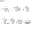 Axyaa Ceramic Gravy Boat Set Seasoning Tool Restaurant Milk Jug Steak Sauce Pot