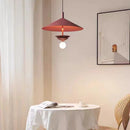 Axyaa Red UFO Pendant Light for Dining and Living Spaces