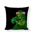 Axyaa Fairy Tale Violin Mermaid Pillowcase in Cartoon Style for Home Decor