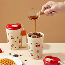Axyaa Travel Coffee Mug Student Leak-Proof Water Cup