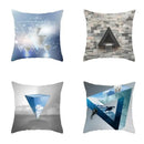 Axyaa Geometric Nature Pattern Pillowcase for Sofa Bedroom Car