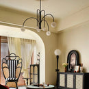 Axyaa Magic Beans Glass Chandelier - LED Pendant Light for Home Décor