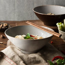 Axya Ceramic Ramen Bowl for Noodles & Soup - Large, Creative Design for Home & Restaurant