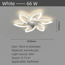 Axyaa Swivel Ceiling Fan Light: Creative Ultra-Thin Home Lighting