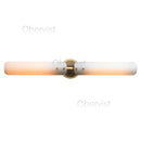 Axyaa LED Wall Sconce Copper Gold White Minimalist Art Deco Wall Light