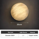 Axyaa Marble Wall Light: Modern Minimalist Nordic Square Alabaster Fixture