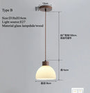Axyaa Vintage Nordic Glass LED Pendant Chandelier for Dining Room & Kitchen